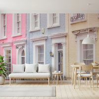 Charming European Streetscape Wall Mural