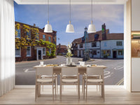 Historic Countryside Architectural View Wall Mural