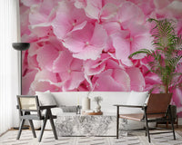 Layered Rose Petal Texture Wall Mural