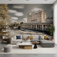 Bath Riverside Architectural Heritage Wall Mural