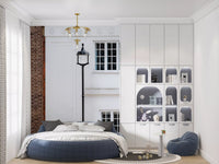 Neoclassical London Architectural Facade Wall Mural