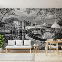 Riverside Heritage Architecture Wall Mural