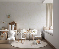 Munki and the Spot - Milk & Cream Wallpaper⁠
