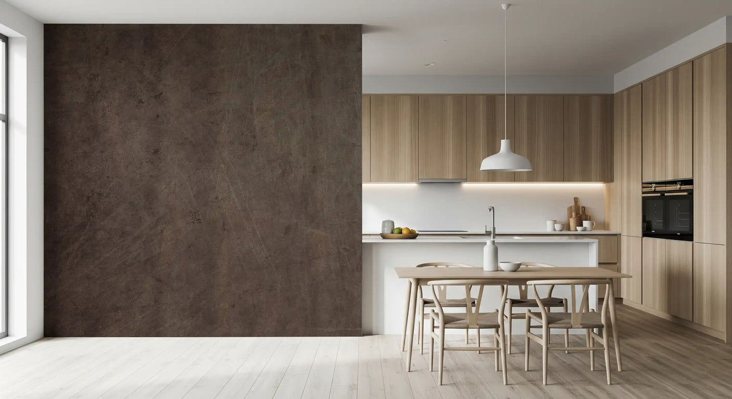 Scratched Suede - Mocha Wall Mural