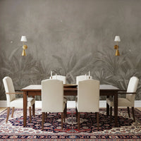 Jungle Mists - Sepia Wall Mural