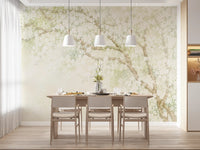 Misty Spring Orchard Canopy Wall Mural