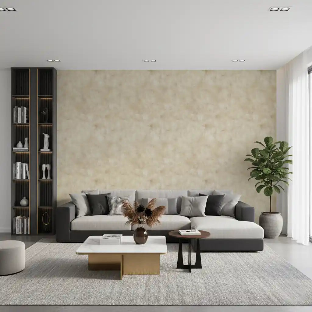 Painterly - Champagne Wallpaper⁠