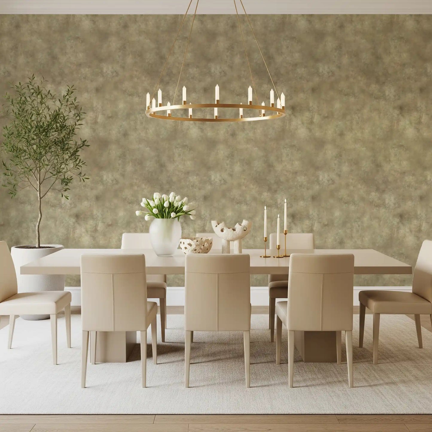 Painterly - Ginger Wallpaper⁠