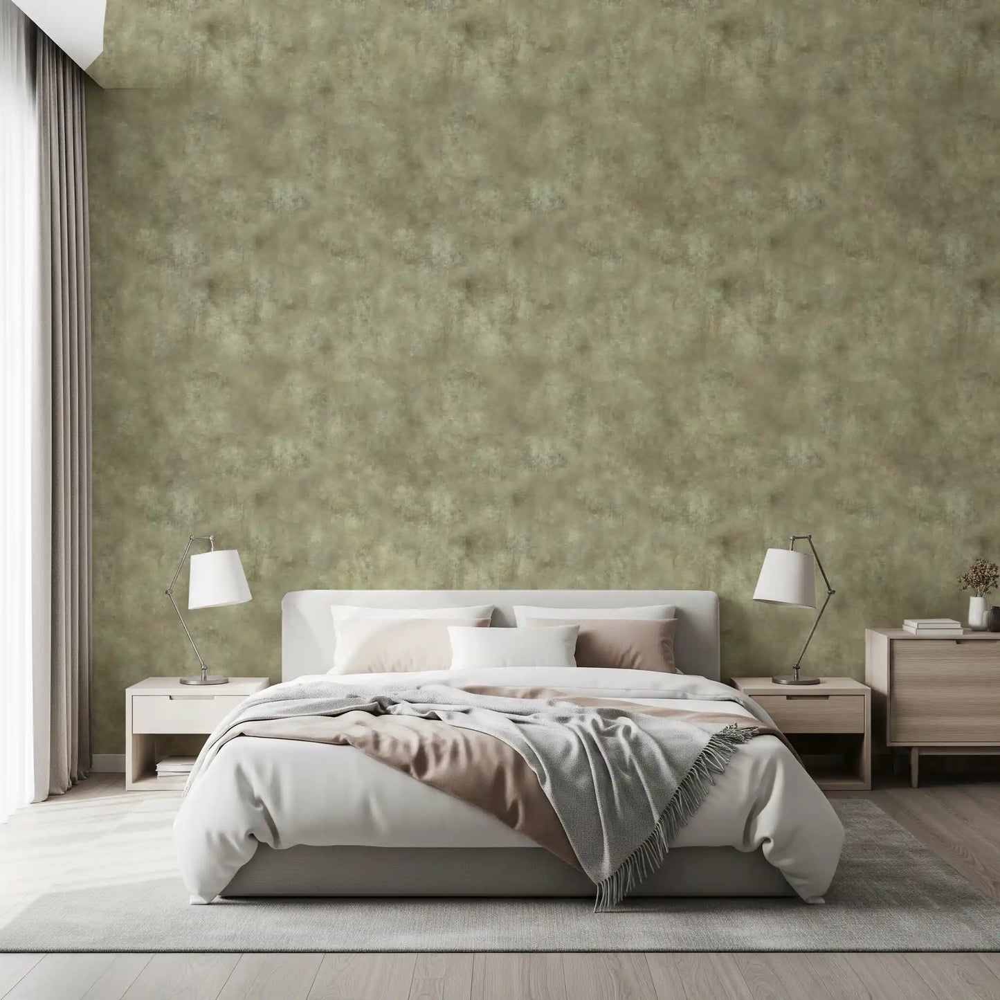 Painterly - Chamois Wallpaper⁠