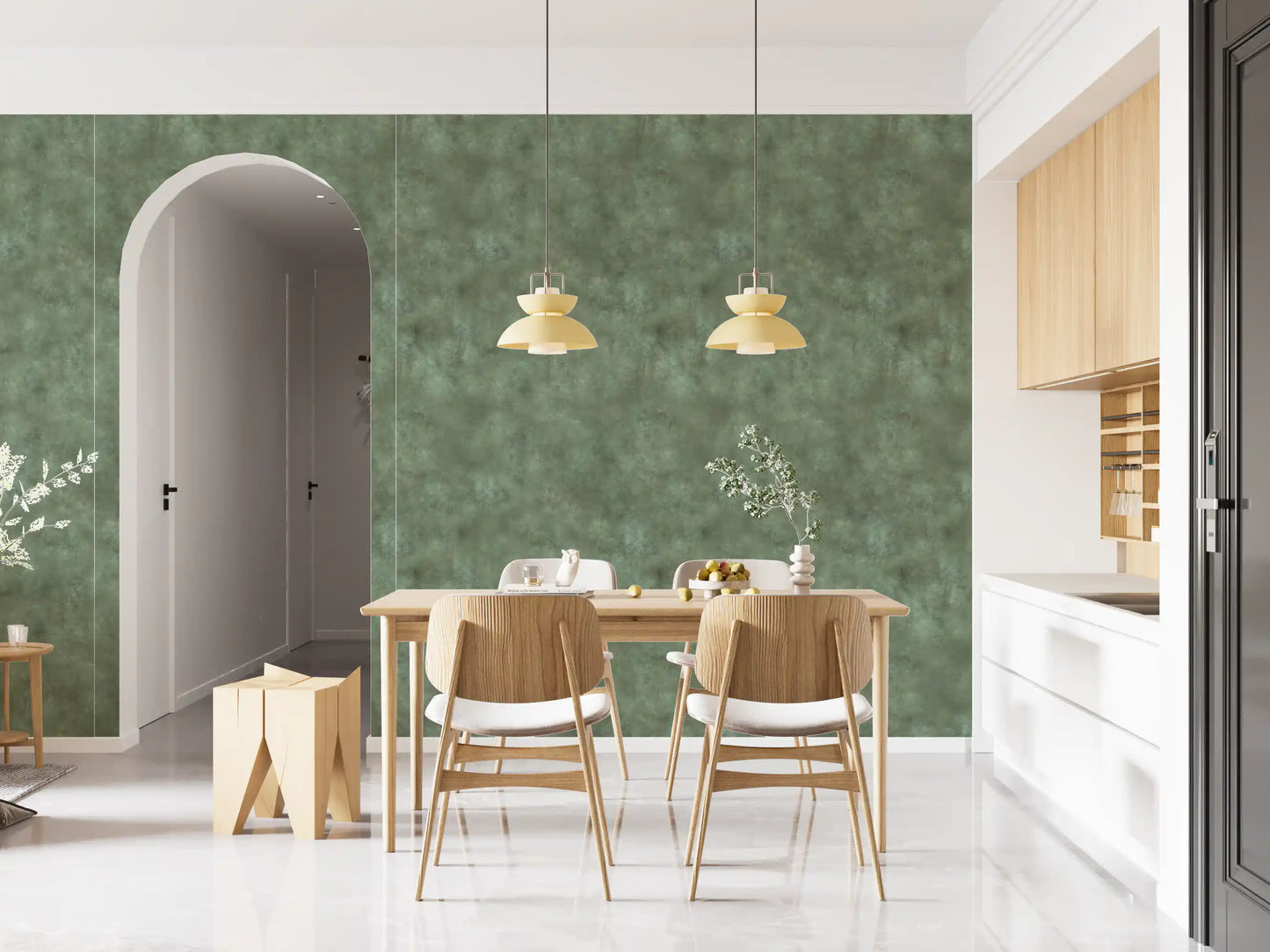 Painterly - Patina Wallpaper⁠