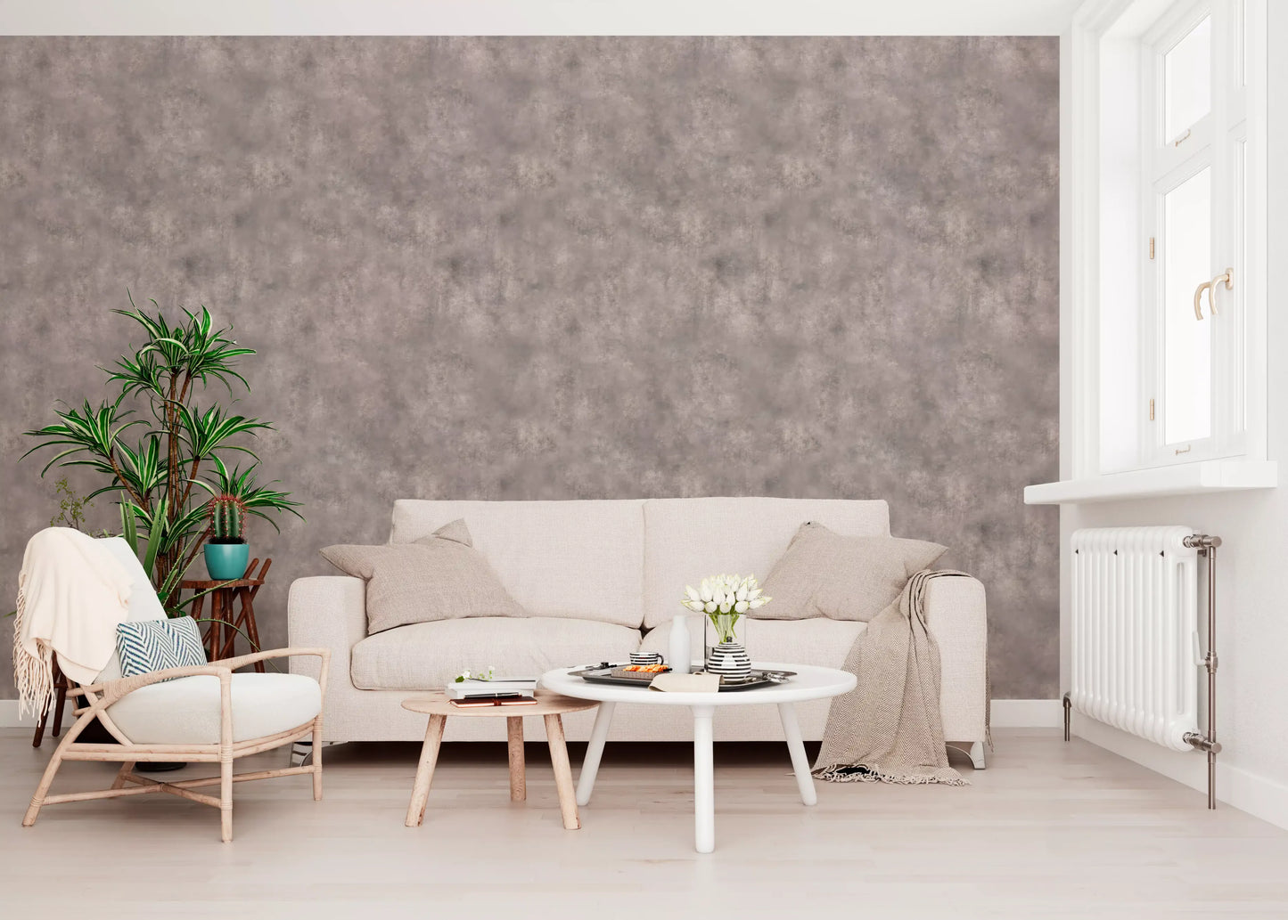 Painterly - Thistle Wallpaper⁠
