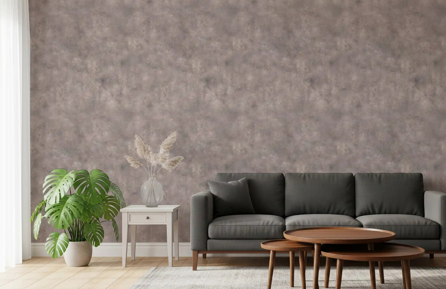 Painterly - Thistle Wallpaper⁠