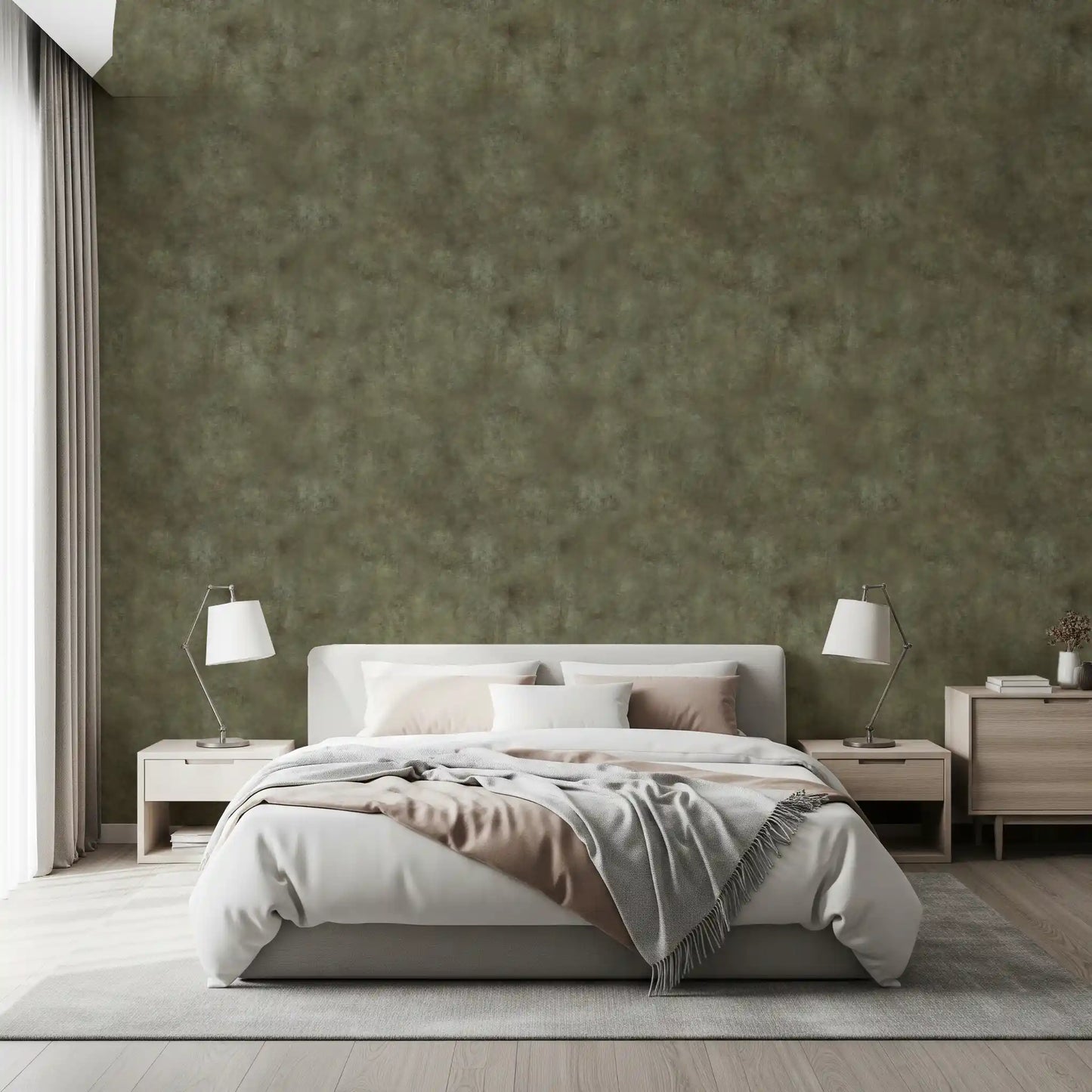 Painterly - Tobacco Wallpaper⁠