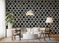 Abstract Star Diamond Tile Wallpaper⁠
