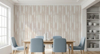 Creamy Brushstroke Stripes Wallpaper⁠