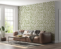 Sage Green Scribble Texture Wallpaper⁠