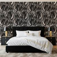 Abstract Zebra Stripe Wallpaper⁠