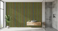 Vibrant Multicolored Vertical Stripe Wallpaper⁠