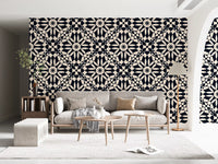 Abstract Circular Lattice Wallpaper⁠