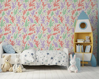 Modern Matisse Inspired Cutouts Wallpaper⁠