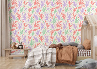 Modern Matisse Inspired Cutouts Wallpaper⁠