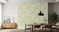 Nordic Bloom Botanical Print Wallpaper⁠