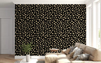 Abstract Ink Spot Pattern Wallpaper⁠