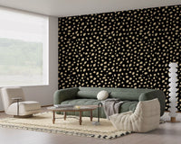 Abstract Ink Spot Pattern Wallpaper⁠