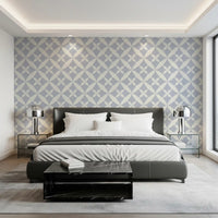 Soft Arced Tile Motif Wallpaper⁠