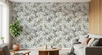 Vintage Botanical Rose Garden Wallpaper⁠