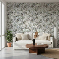 Vintage Botanical Rose Garden Wallpaper⁠