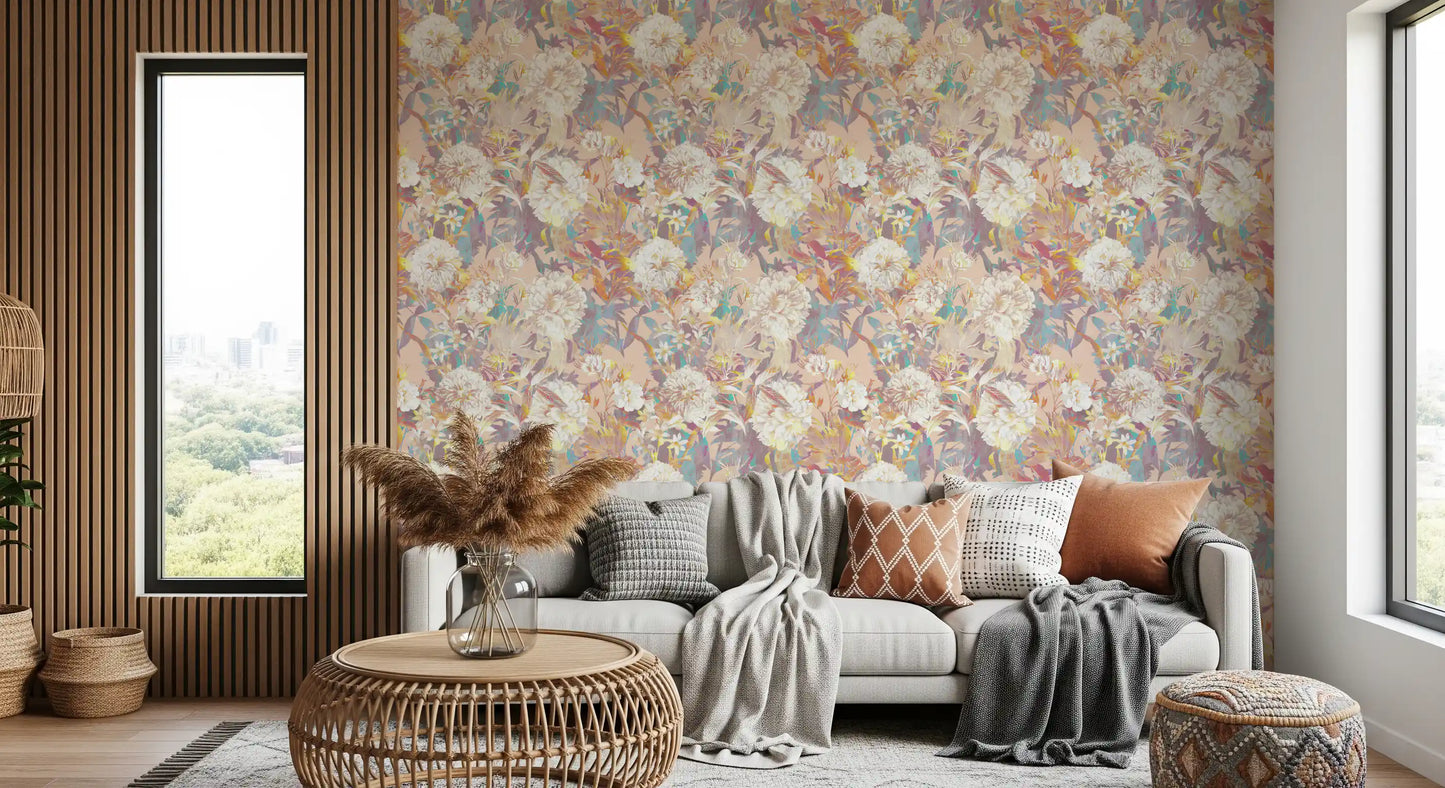 Ethereal Botanical Garden Wallpaper⁠