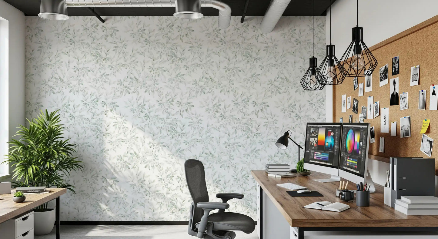 Ethereal Orchard Floral Wallpaper⁠