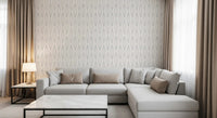 Minimalist Soft Gray Curves Wallpaper⁠