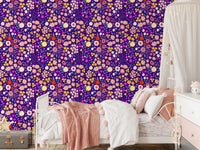 Boho Whimsical Petals Wallpaper⁠