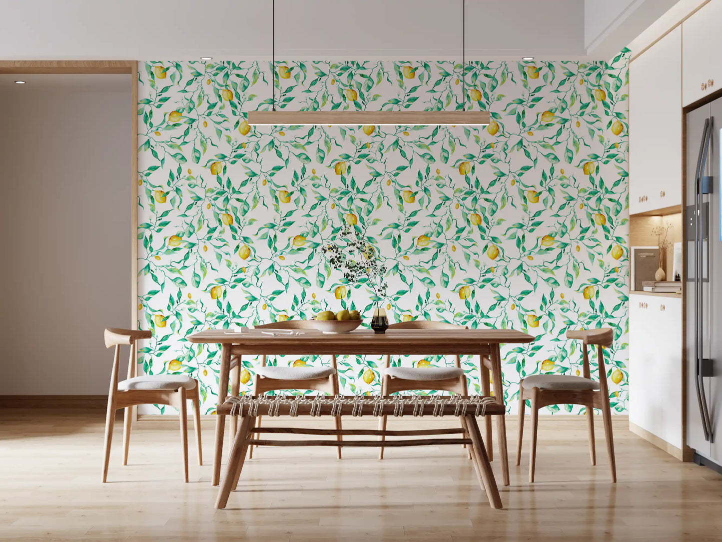 Mediterranean Citrus Grove Orchard Wallpaper⁠
