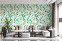 Mediterranean Citrus Grove Orchard Wallpaper⁠