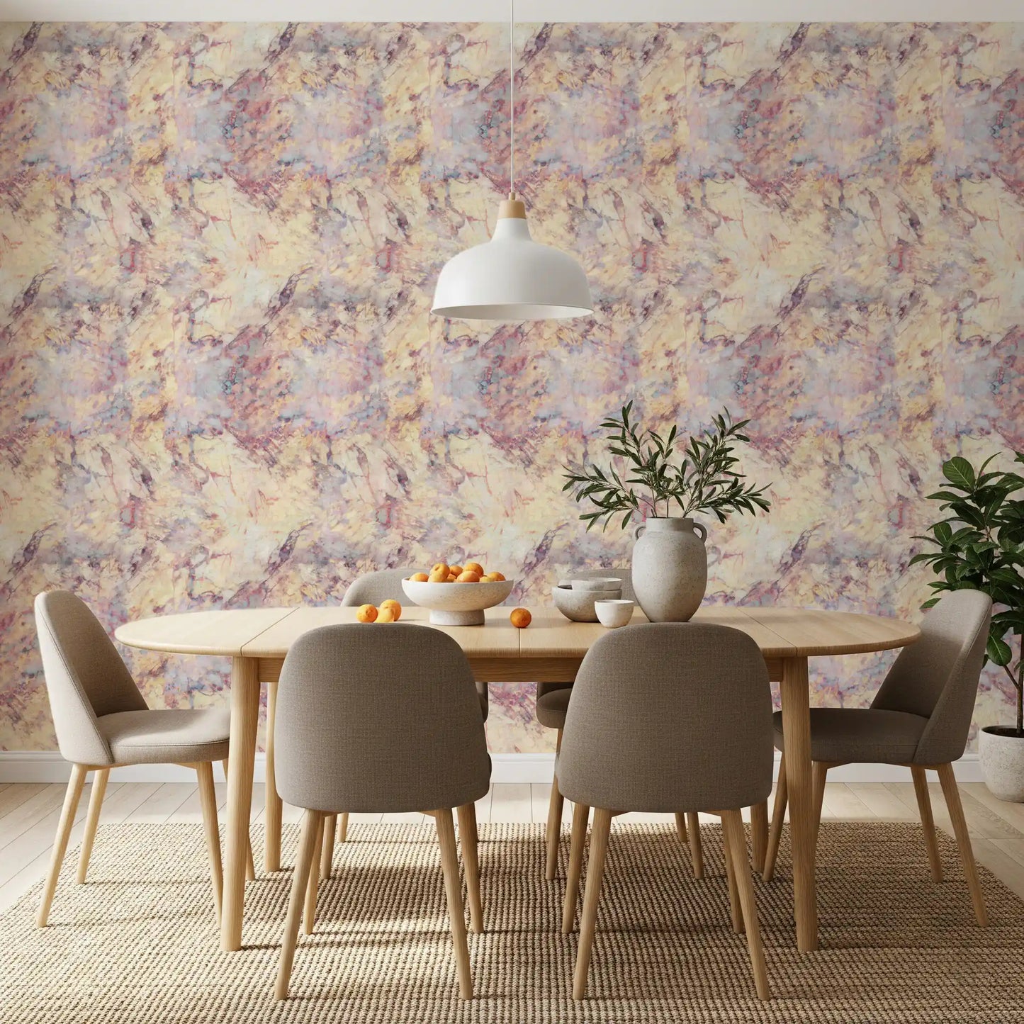 Modern Stone Vein Pattern Wallpaper⁠