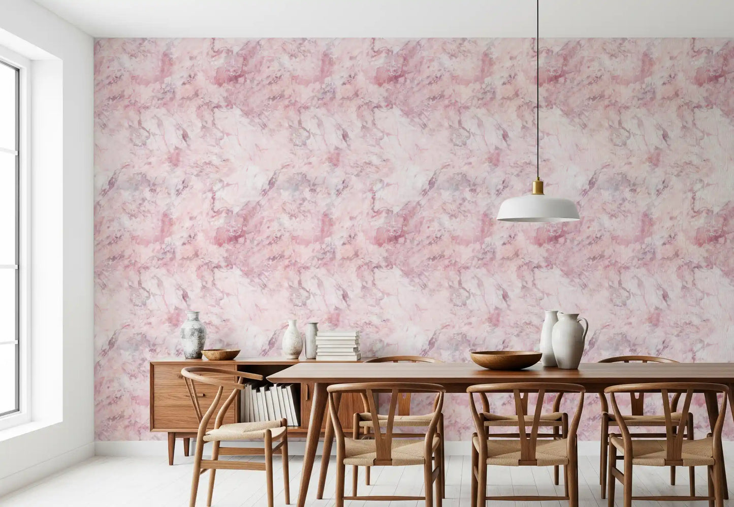 Blush Marble Stone Texture Wallpaper⁠