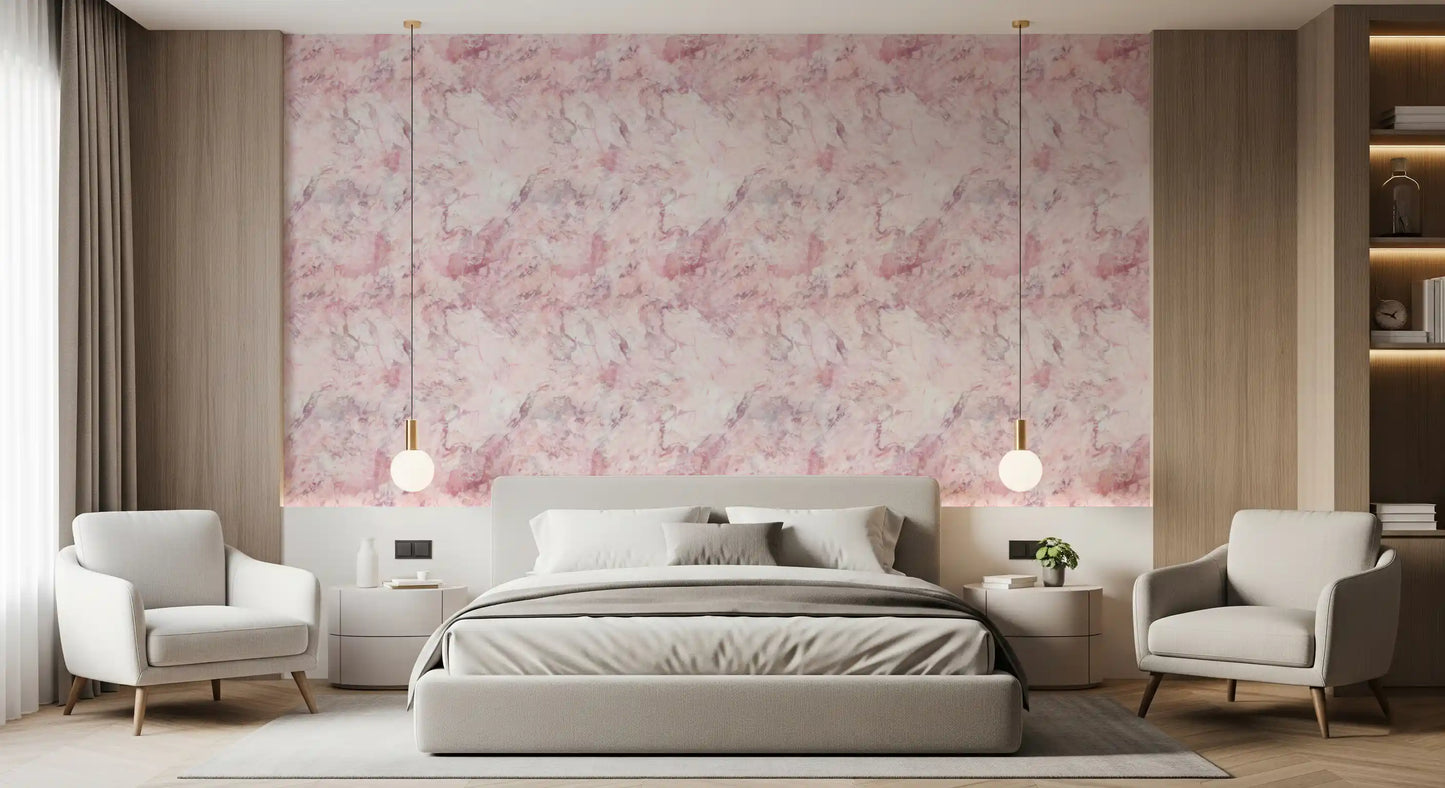 Blush Marble Stone Texture Wallpaper⁠
