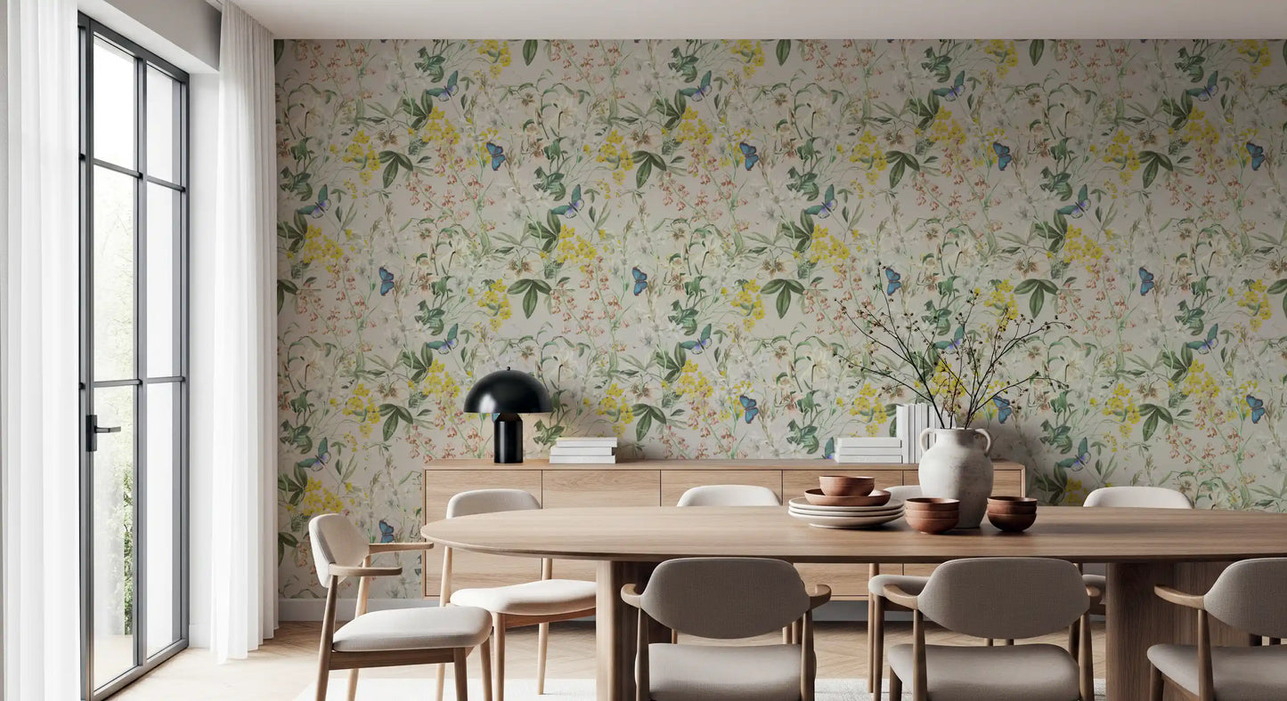 Meadow Butterfly Garden Wallpaper⁠