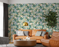 Vintage Botanical English Garden Flora Wallpaper⁠