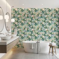 Vintage Botanical English Garden Flora Wallpaper⁠