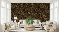 Midnight Botanical Foliage Wallpaper⁠