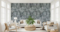 Monochrome Botanical Shadow Wallpaper⁠