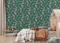 Modern Pastel Arrow Trail Wallpaper⁠