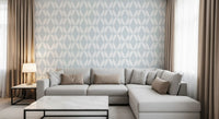 Nordic Curves Linear Repeat Wallpaper⁠