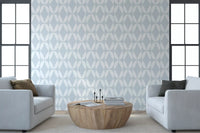 Nordic Curves Linear Repeat Wallpaper⁠