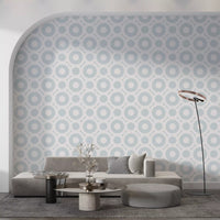 Contemporary Airy Circles Graphic Print Wallpaper⁠