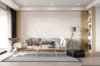 Abstract Geometric Lattice Art Wallpaper⁠